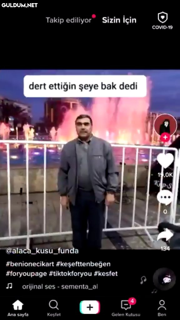 Takip ediliyor Sizin İçin...