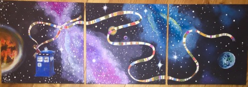 Goin Thru Old Art And Digging Up This Painting (or Three Paintings) Again
