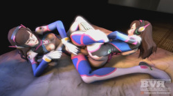 blueversusred: Dva X Dva: When Gremlins Grapple (futanari mutual penetration)   Gyfcat: Angle 1Angle 2Angle 3Angle 4Angle 5 Two horny Dvas couldn’t decide who’d fuck the other first after a night long bender of games, doritos, and mountain dew, so