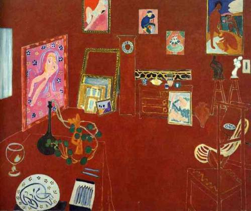 artist-matisse:Red Studio, 1911, Henri Matisse