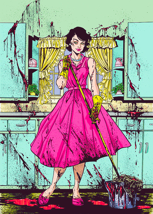 vfanggirlv:  nthmetal: Lady Killer #1New Original Series by Joëlle JonesJosie Schuller is a picture-perfect homemaker, wife, and mother—but she’s also a ruthless, efficient killer for hire! A brand-new original comedy series that combines the wholesome