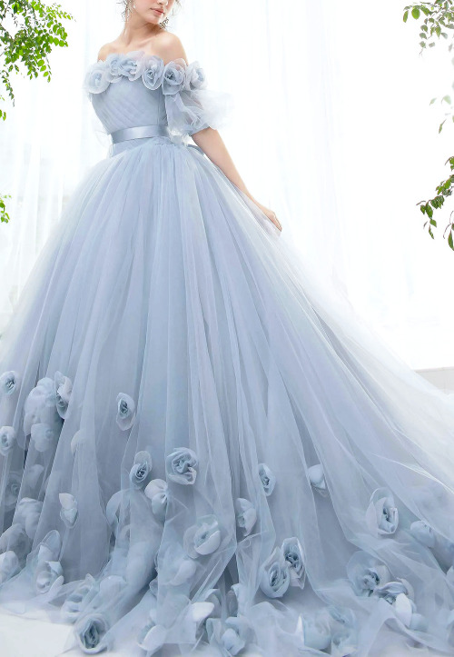 Favourite Designs: Kiyoko Hata ‘Blue/Silver’ Bridal Couture Collection