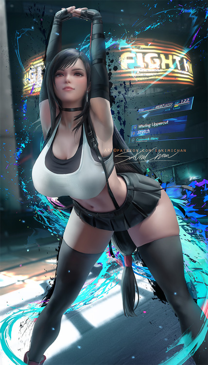 xsirboss:   ティファ Tifa stretch 蒂法伸展