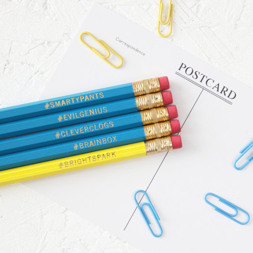 unimaa: sosuperawesome: Pencil Sets by Newton And The Apple on Etsy More like this These are amazing