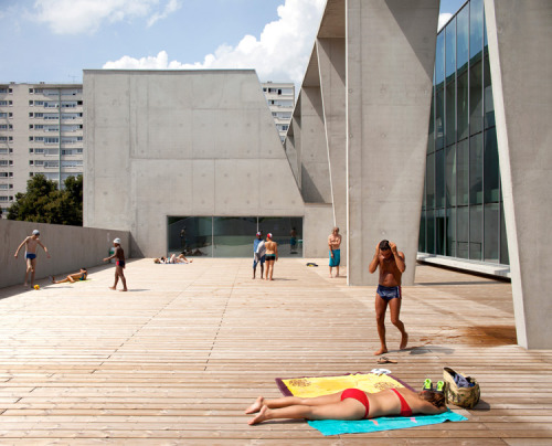 archatlas:  Bagneux Swimming Pool Dominique Coulon et Associés 