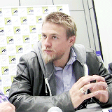 dailyjenns:  GET TO KNOW ME MEME: 9/10 CURRENT CELEBRITY CRUSHES » Charles Matthew Hunnam known as Charlie Hunnam  “Everybody, at some point in their life, has fallen down and not felt like getting back up, but you have to, no matter how difficult