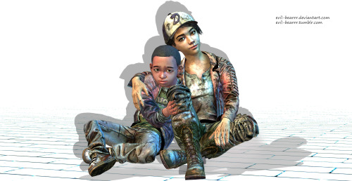 Clem and AJ Clementine and AJ from The Walking Dead Final Season (Telltale Games)Finally, Clementine