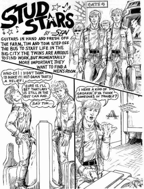 Star Studs- Panel 1 - by Sean (John Klamik).