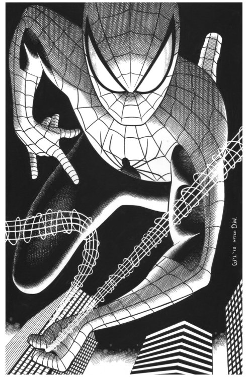 Porn Pics xombiedirge:  Spider-Man by Gary Martin