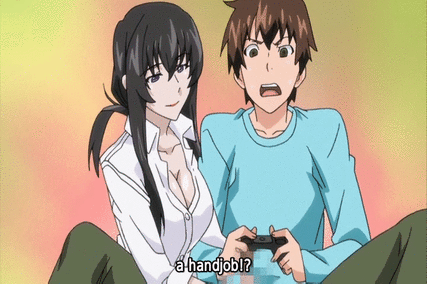 naughtynaughtyanime:  hive-san:  “Wow. I think I like this joystick better. Come