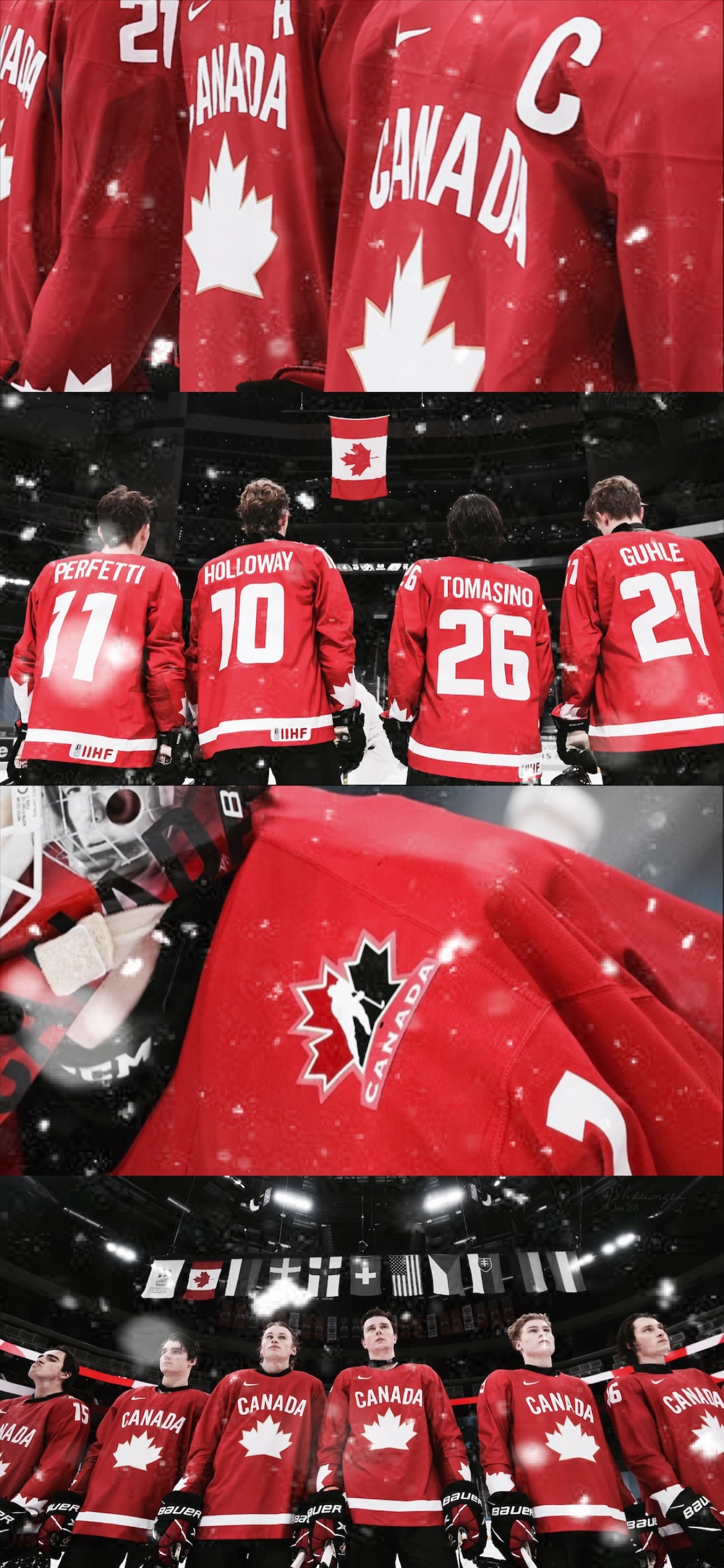 Where Hockey Meets Art — wallpapers • 2022 iihf world juniors team