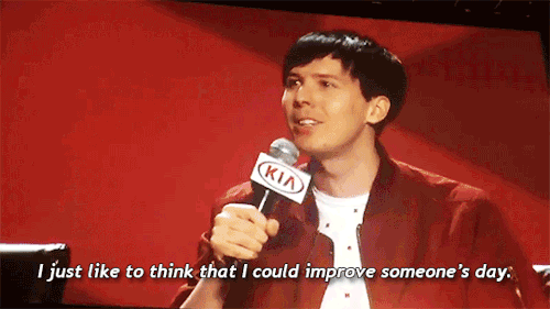 dnndphl: Dan &amp; Phil on why they’re making YouTube videosat Power of Words panel