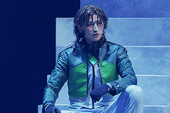 Imari Yu As Lockon Stratos (Lyle Dylandy) For Gundam 00 2nd Stageplay.