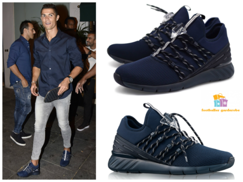 F❤️❤️TBALLER GARDER❤️BE — Cristiano Ronaldo wore: Louis Vuitton Marine