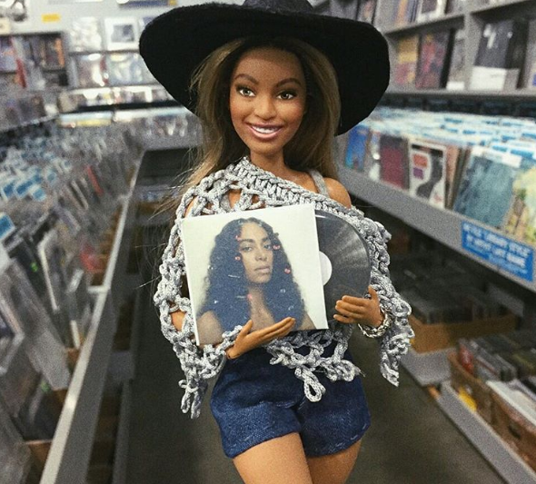 godessoflovee:  the-real-eye-to-see:   This Barbie Beyonce Instagram Account Is Everything