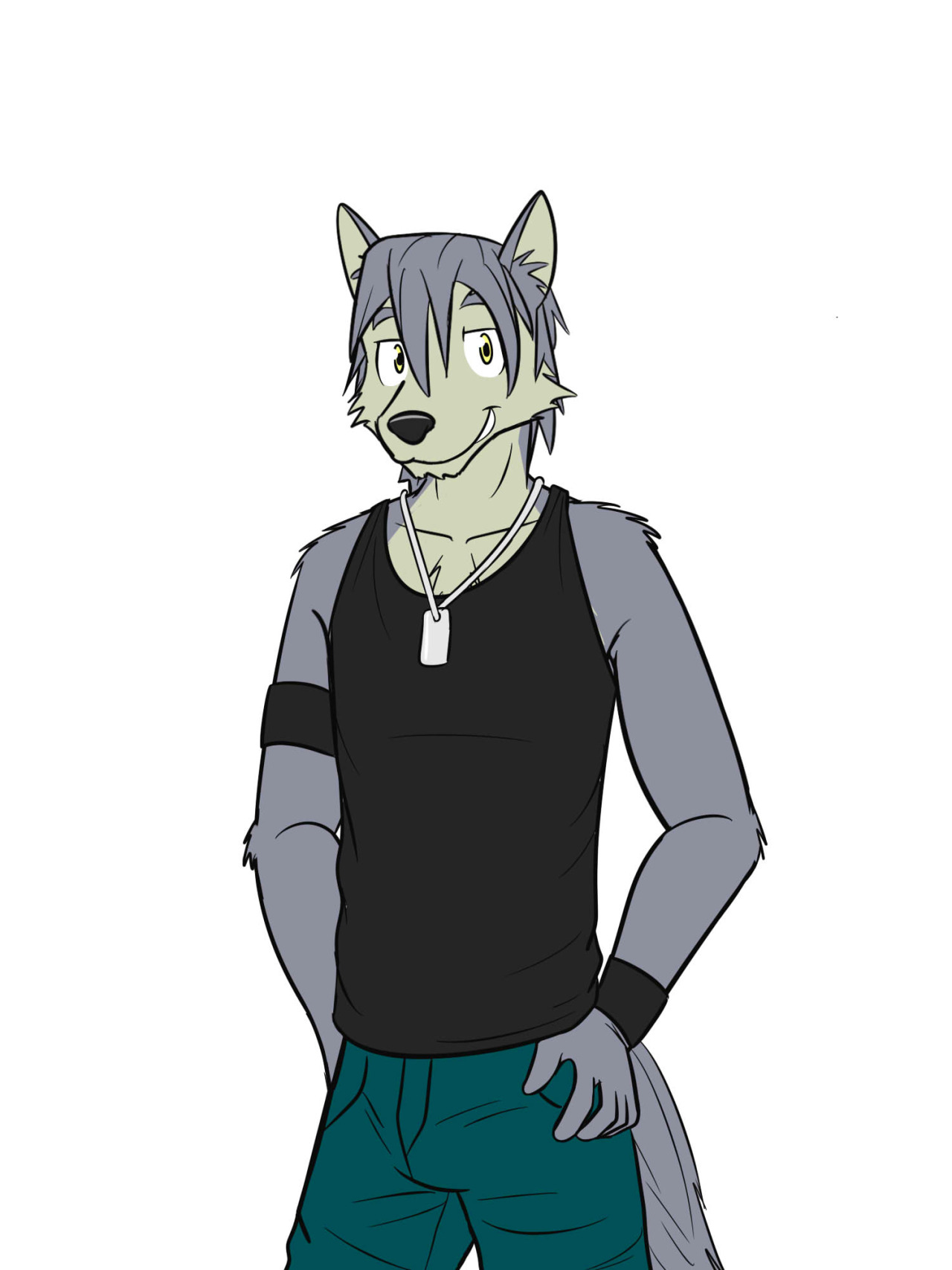 Kouya in my style.  There is definitely a pattern of these bara guys looking much