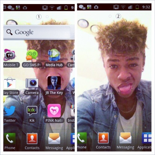 My phone background is better than yourszssszss…. Hehe, Mazzi Maz is a beautiful human being and hon