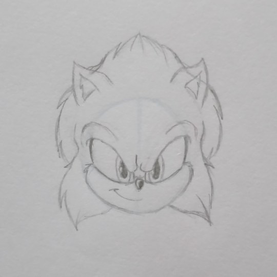 SONIC 3 HYPE — Shadow (old sketch I drew a year ago and I just