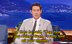 andysollie:   John Krasinski on meeting the President (x) 