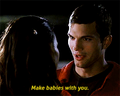 blackgirlwhiteboylove:  Zoe Saldana and Ashton Kutcher in Guess Who.