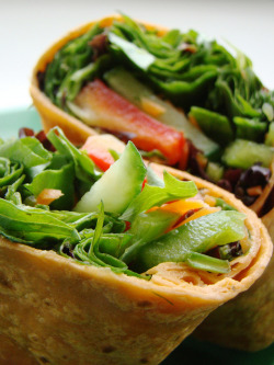 veganfeast:  Veggie Wrap on Flickr.