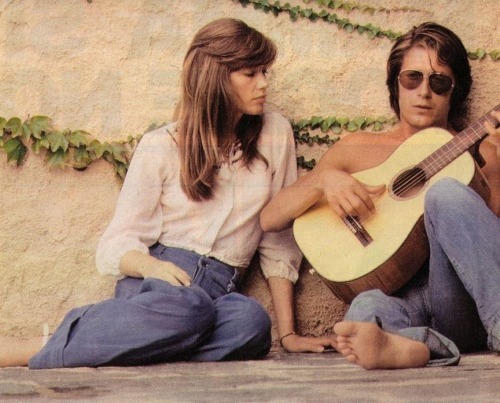 supermodelgif:  Françoise Hardy & Jacques Dutronc