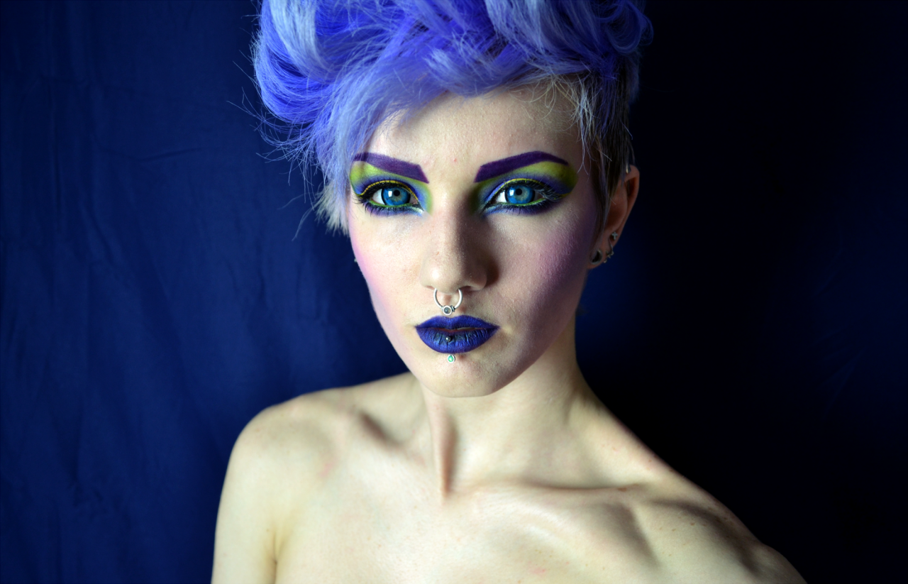 spectredeflector:  Dark Magic Attack! So here’s the next Yu-Gi-Oh! inspired makeup
