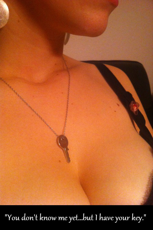 It’s beginning,   imafemdom:  Little did you know you, your mistress had already given your chastity key away. Don’t worry it’s only to her extremely bratty and bitchy younger girlfriend. No biggy.