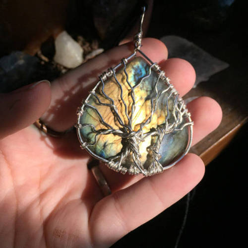 stolenfootprints:Labradorite Tree of Life porn pictures