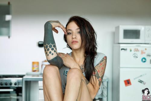 past-her-eyes:  Tasha Suicidetasha.suicidegirls.comLink to South African SuicideGirls