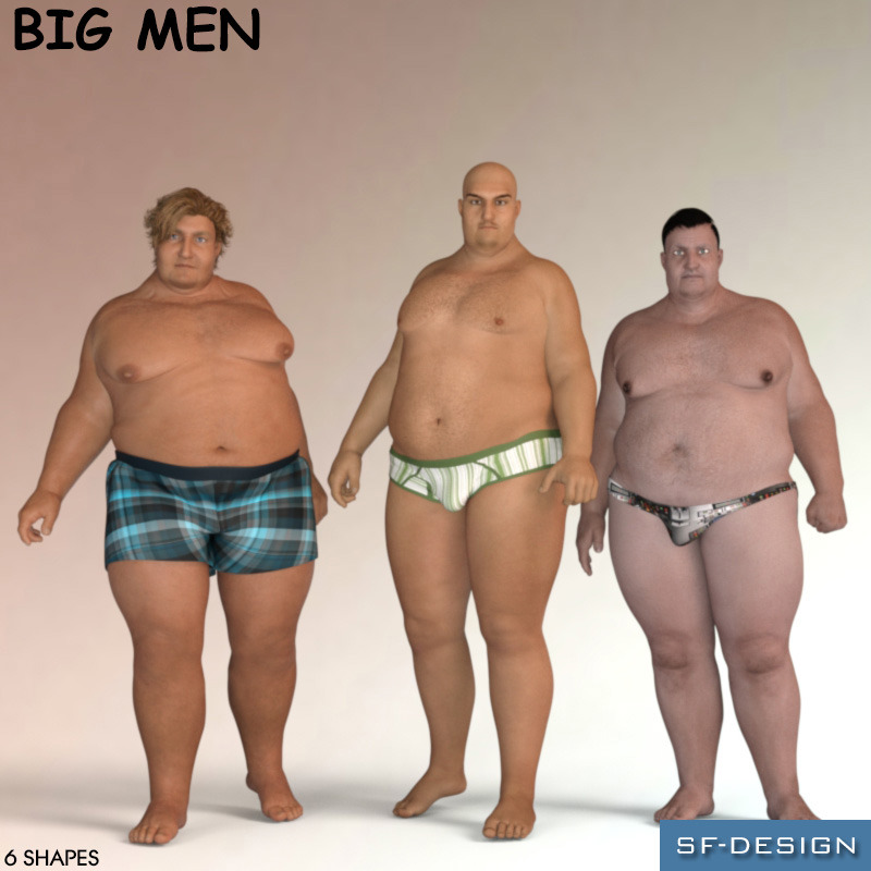 SFD is at it again with these fantastic new shapes for your Genesis 3 Male figures.