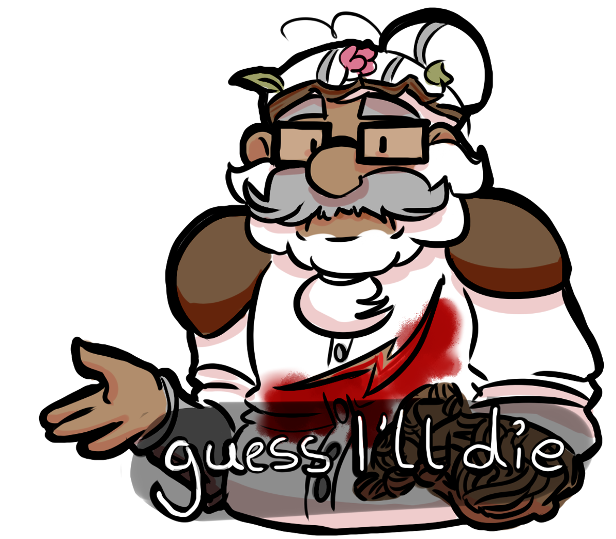 elf-eared:when your friend tells you not to beef it even though you only have 9 hitpoints