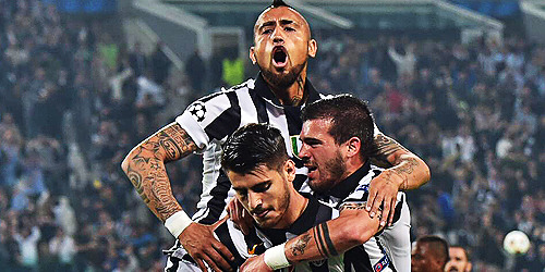 juventusoldlady1897:  UEFA CHAMPIONS LEAGUE SEMI-FINAL || JUVENTUS - REAL MADRID 2-1 A. Morata, C Tevez