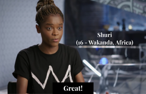 thanos-the-dad-titan:egotheplanet: Avengers the Reality Show Interview - Wakanda EditionOkoye 