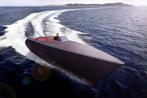 Gorgeous wooden boat combines green technology with 1940s-inspired styling‘Un bateau électrique, au 