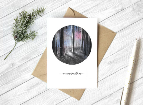 I have a range of Christmas cards available in my Etsy shop.These were lovingly created with origina