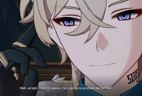I Guess It's Because His Warp Is Called 'gilded Imprisonment', And The Phonecall With Jade Where He Says