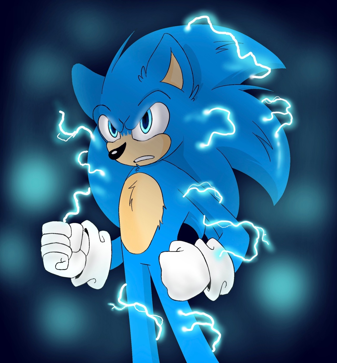 What could've been (fan art) sonic movie super sonic : r/SonicTheHedgehog