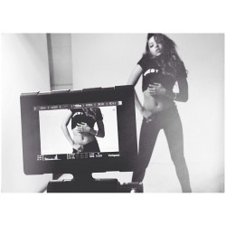 tinashenow:  Repost @adri_law … #BTS shooting for @AcclaimMagazine