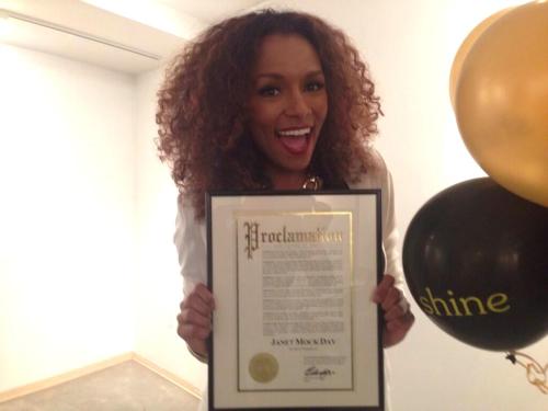 janetmock:My comrades in San Francisco pooled their power to make every March 28th JANET MOCK DAY in