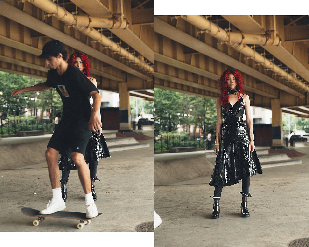 FASHIONARMIES — 'Golconda Skate Park' HoYeon Jung styled by Saani