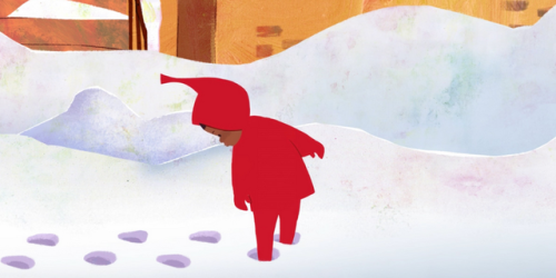 medusagirlfriend-blog:The Snowy Day illustrations by Ezra Jack Keats