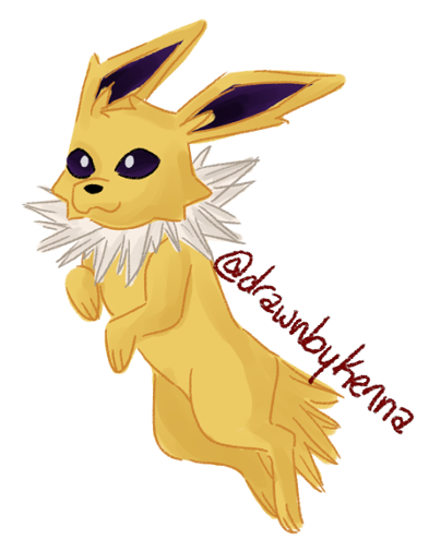 First gen Eeveelutions! :D I might have to make these into stickers or something.