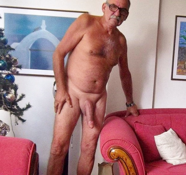 Old grandpa big cock