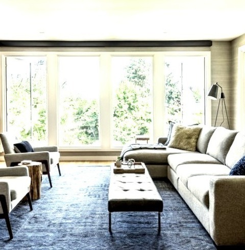 Enclosed - Living RoomInspiration For A Mid-sized Enclosed Medium Tone Wood Floor And Wallpaper Living