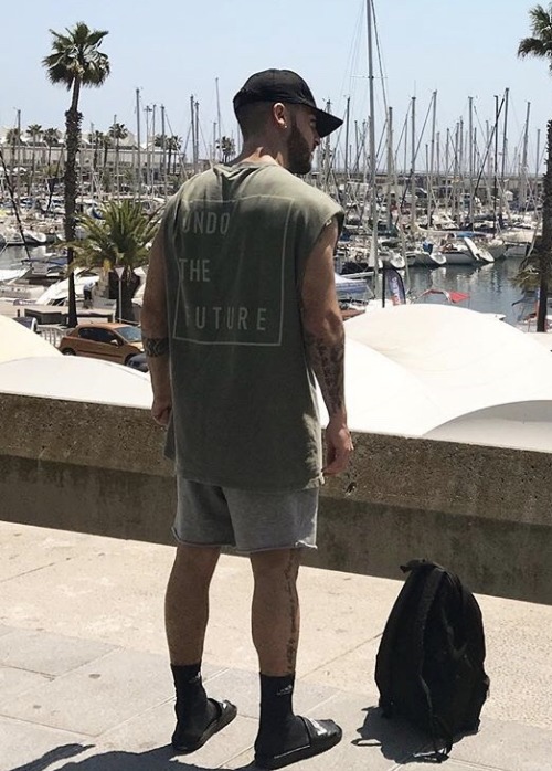 thongfaggot: Hot, young, alpha jock getting about in his vans & white crew socks down the beach, and his vans & black socks down the jetty… fuck yeah - a fag’s fucking dream!