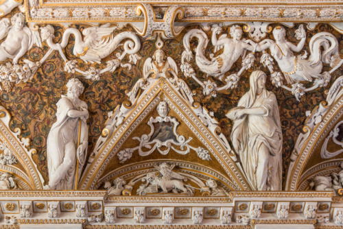 Detail of the golden staircase in the Doge’s Palace by Marvellous World on Flickr