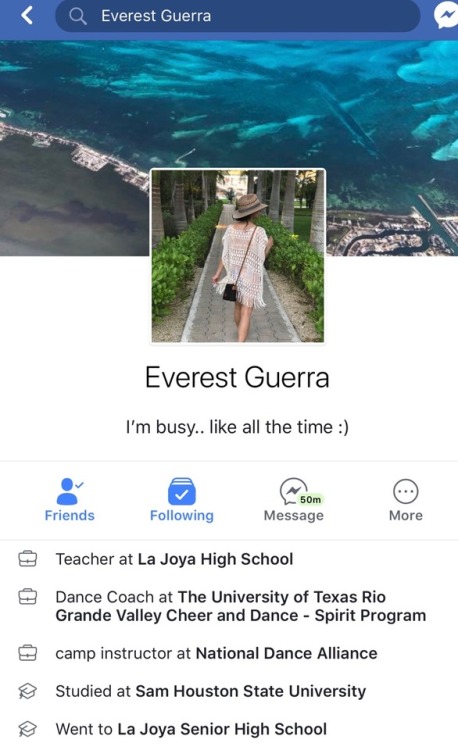 misterphat87:No nudes. Damn sexy Everest dance teacher at La Joya