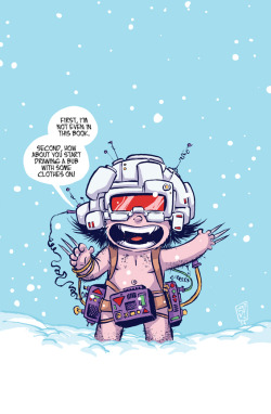 wolverineholic:  Death of Wolverine The Weapon X Program Vol 1 #1 (2014) variant cover by Skottie Young 