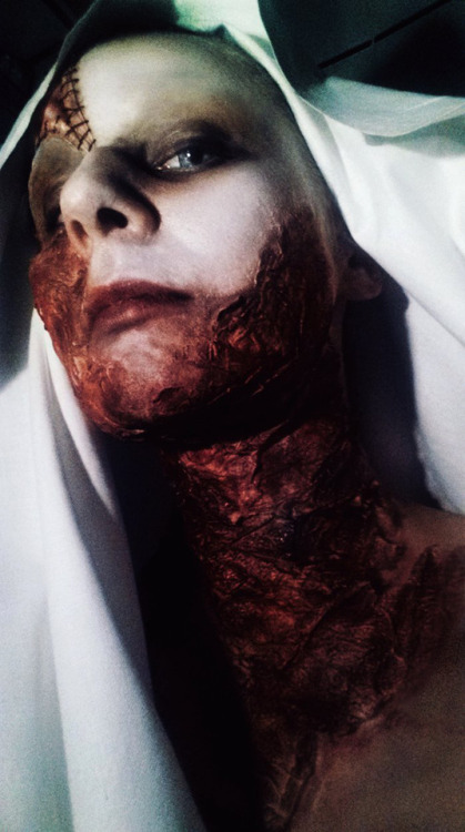 Never forgive-(My first try in doing a makeup test for Ruvik from The Evil Within.)Me as RuvikPhoto 